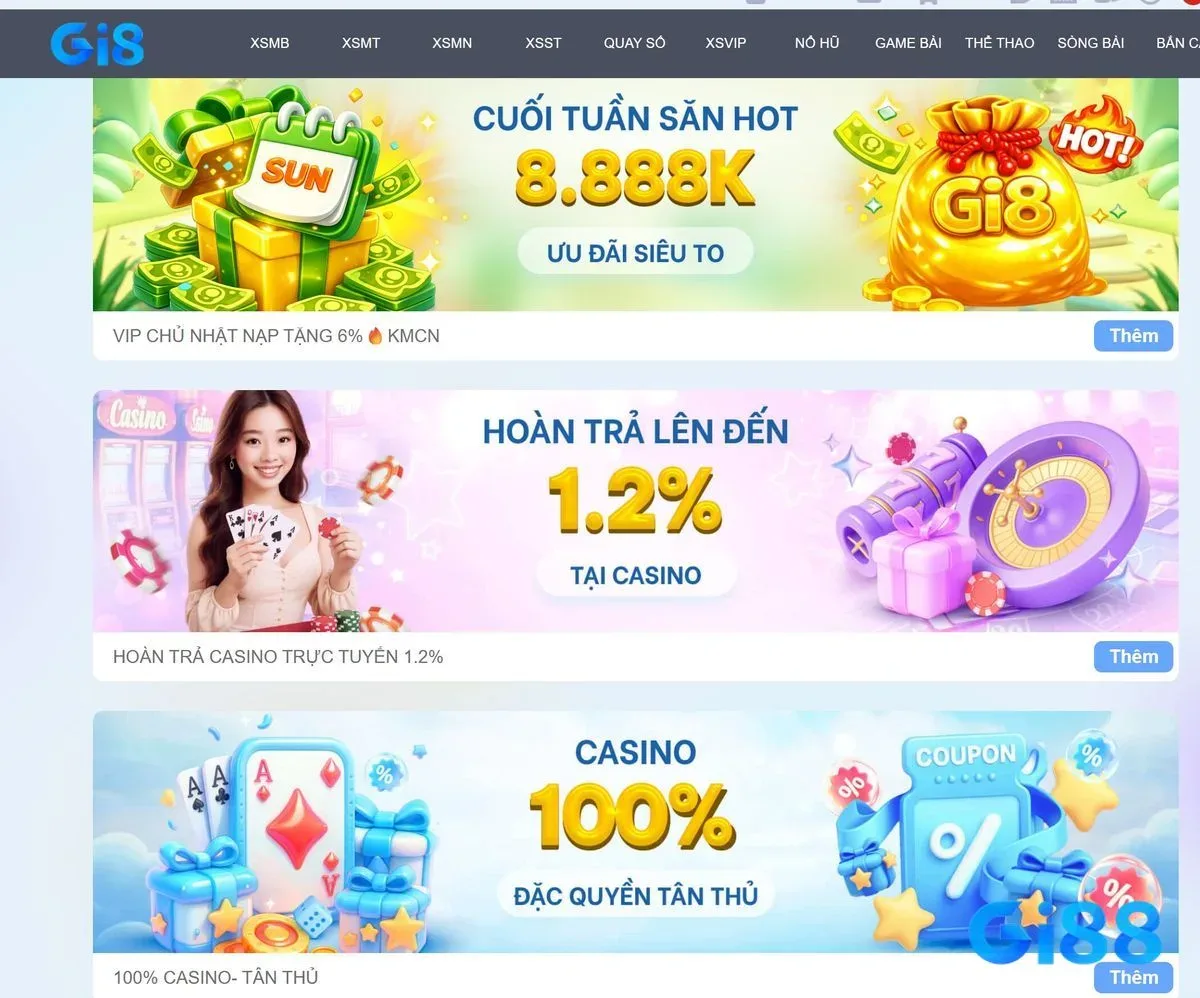 Xóc đĩa Gi8 – hướng dẫn 2026